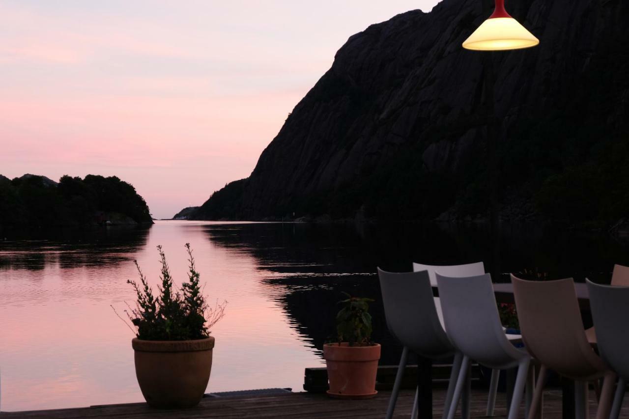 Villa Logbua - House On The Sea Åna-Sira Exterior foto