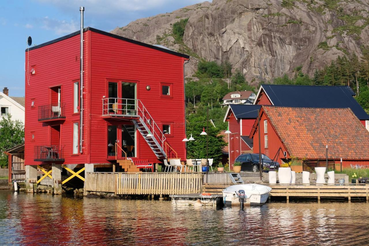 Villa Logbua - House On The Sea Åna-Sira Exterior foto